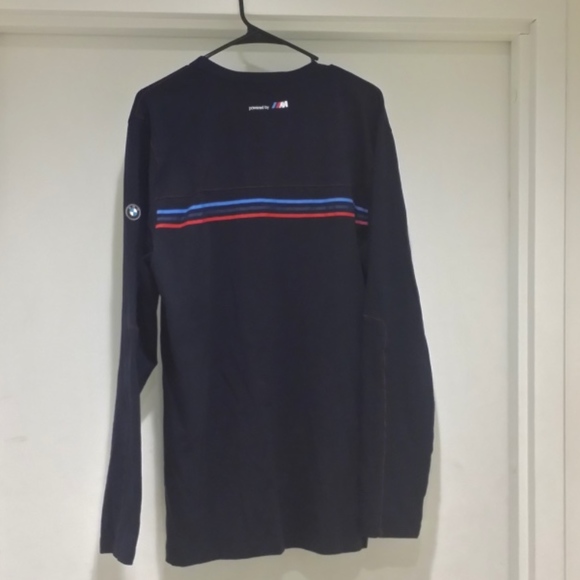 SOLD-BMW MOTORSPORT LS Navy Blu XL Tee - Picture 6 of 6
